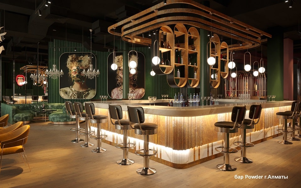 Лучшие Дизайны ресторана в Алматы / Астане